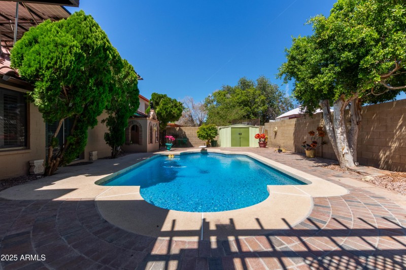 refreshing diving pool