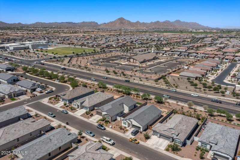 01-Aerial front of home