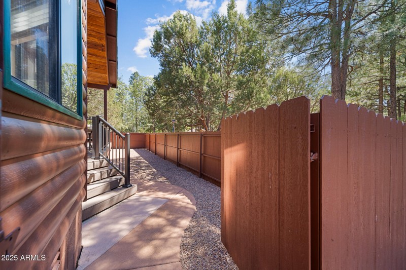 Enclosed Dog Run