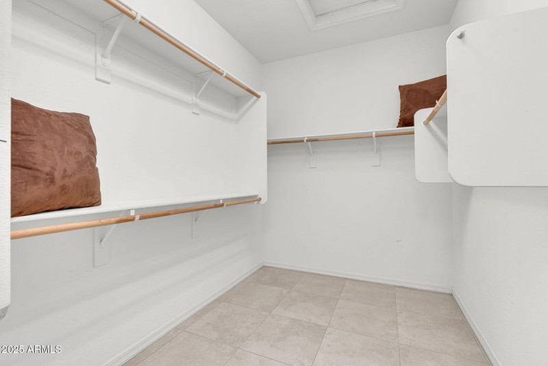 Impressive walk in closet