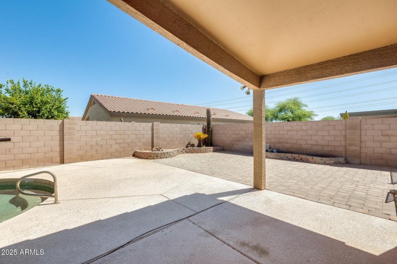 Large Covered Patio