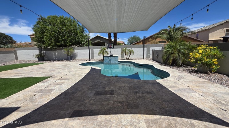 Pool and shade