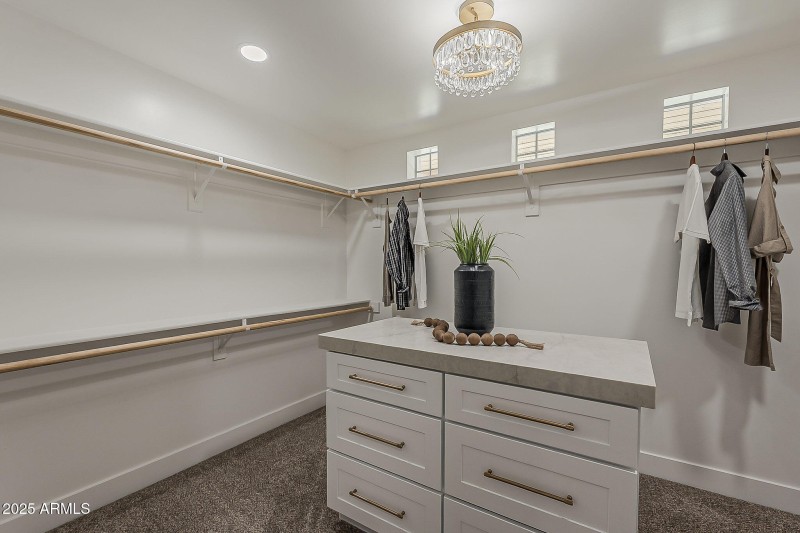 Primary Walk-in Closet