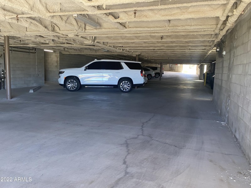 2 Covered assigned parking spots