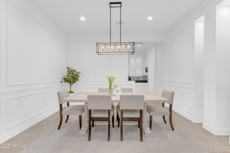 Freshly Painted Formal Dining