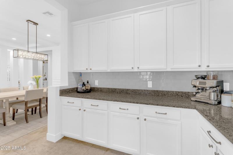 Freshly Painted Butlers Pantry
