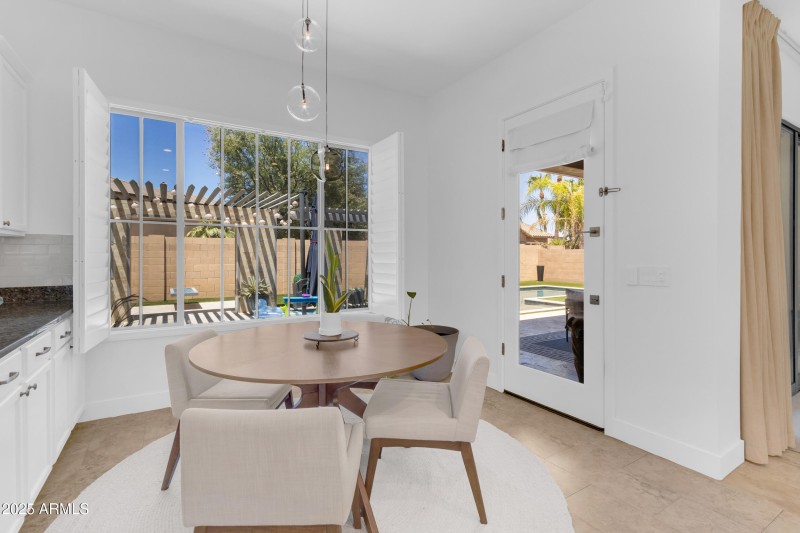 Backyard Access from Breakfast Nook