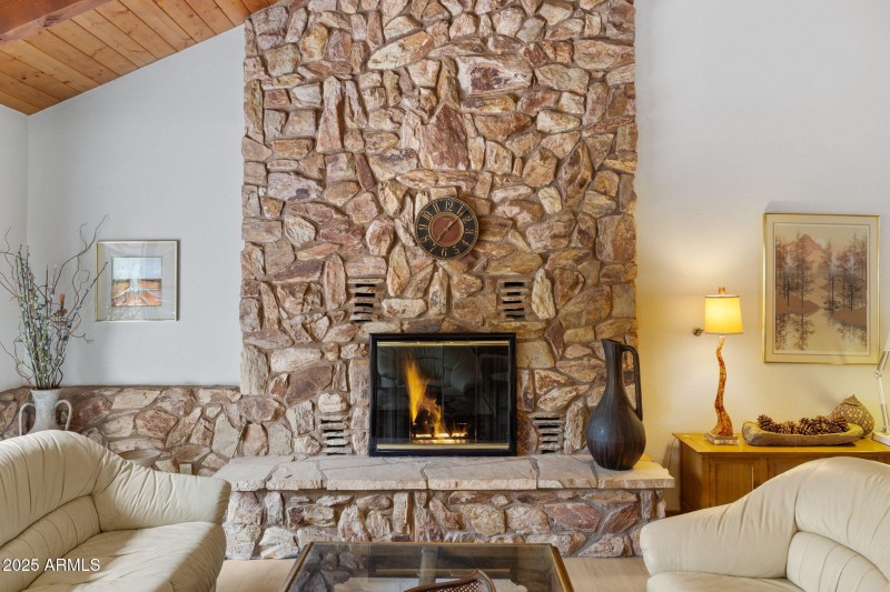 WOOD FIREPLACE