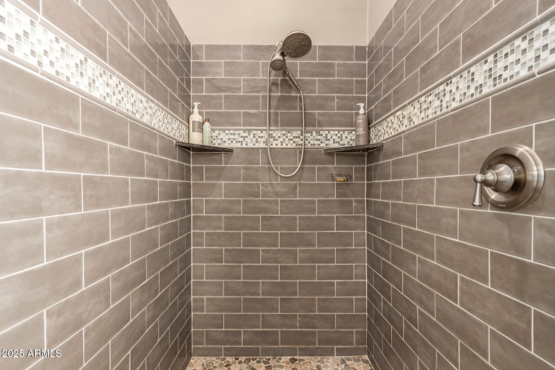 Large walk-in shower