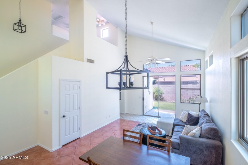 Dining area view