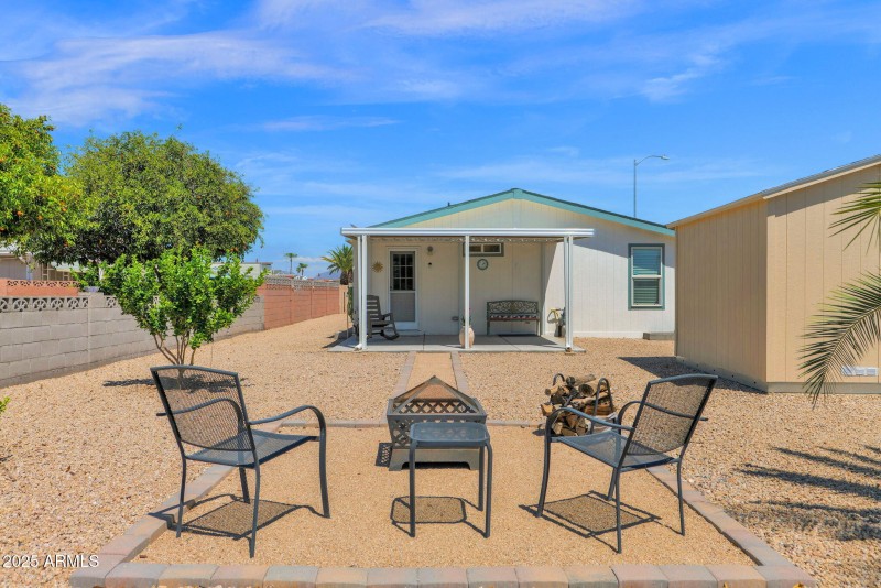 View to back of home