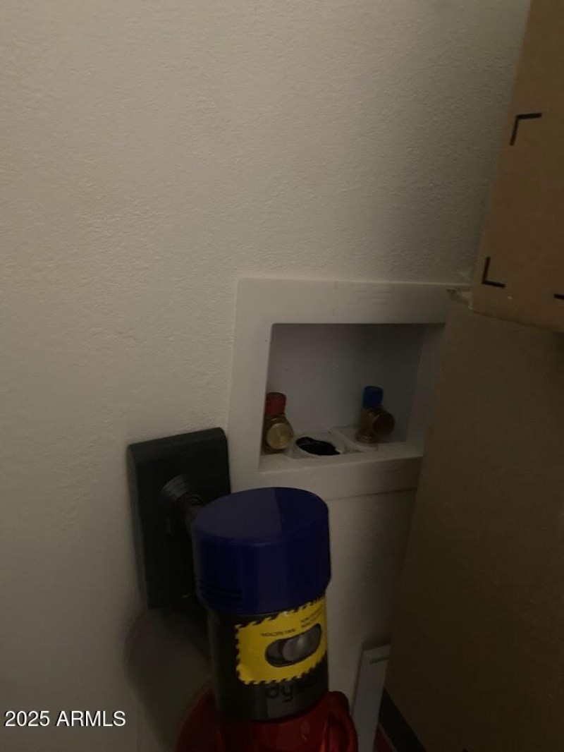 Washer and Dryer Hook-up in Unit