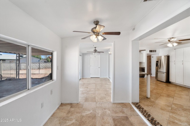 Dining to Sun Room