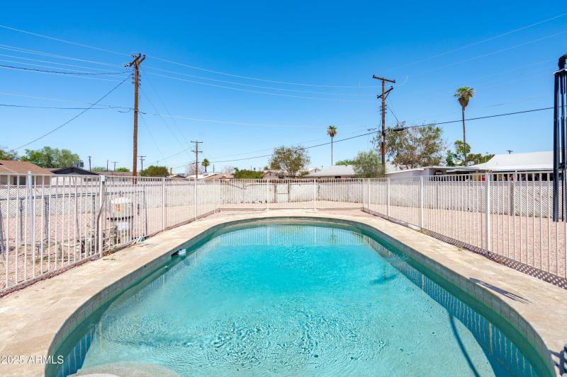 Gated Pool Area