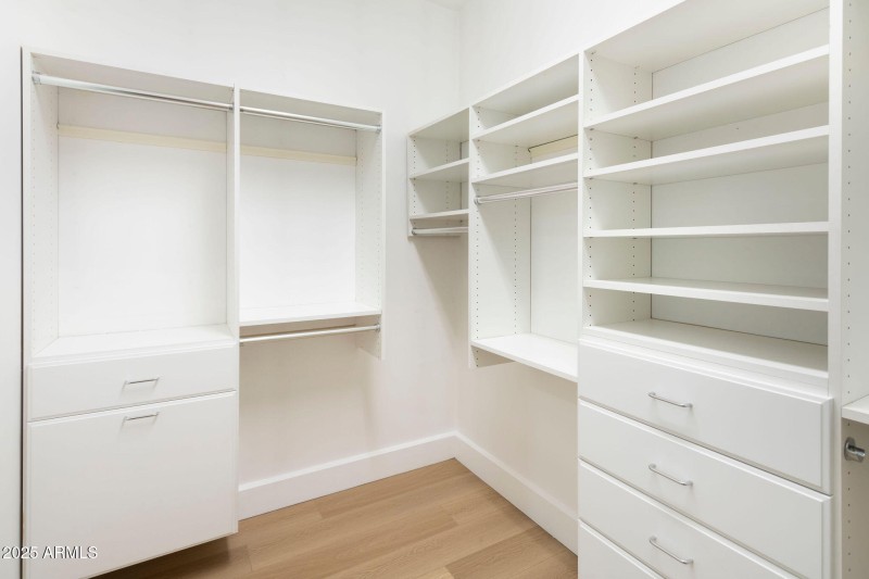 Spacious Primary Closet