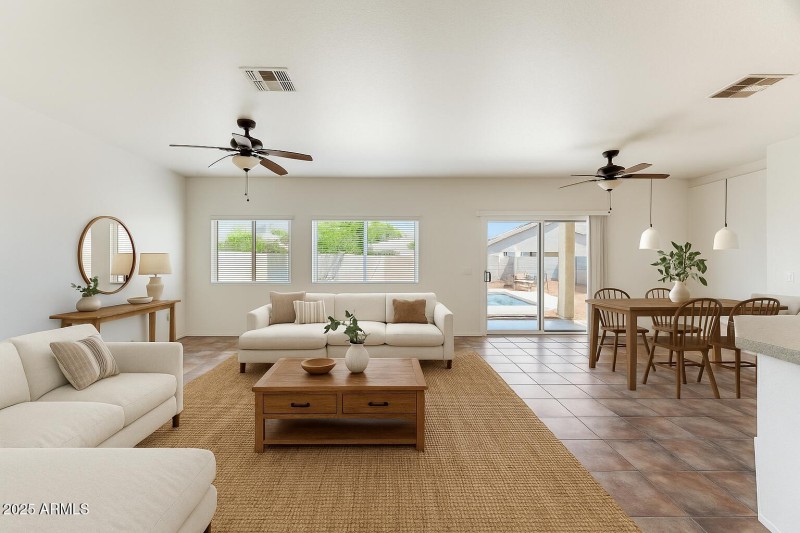 Great Room Staged 2