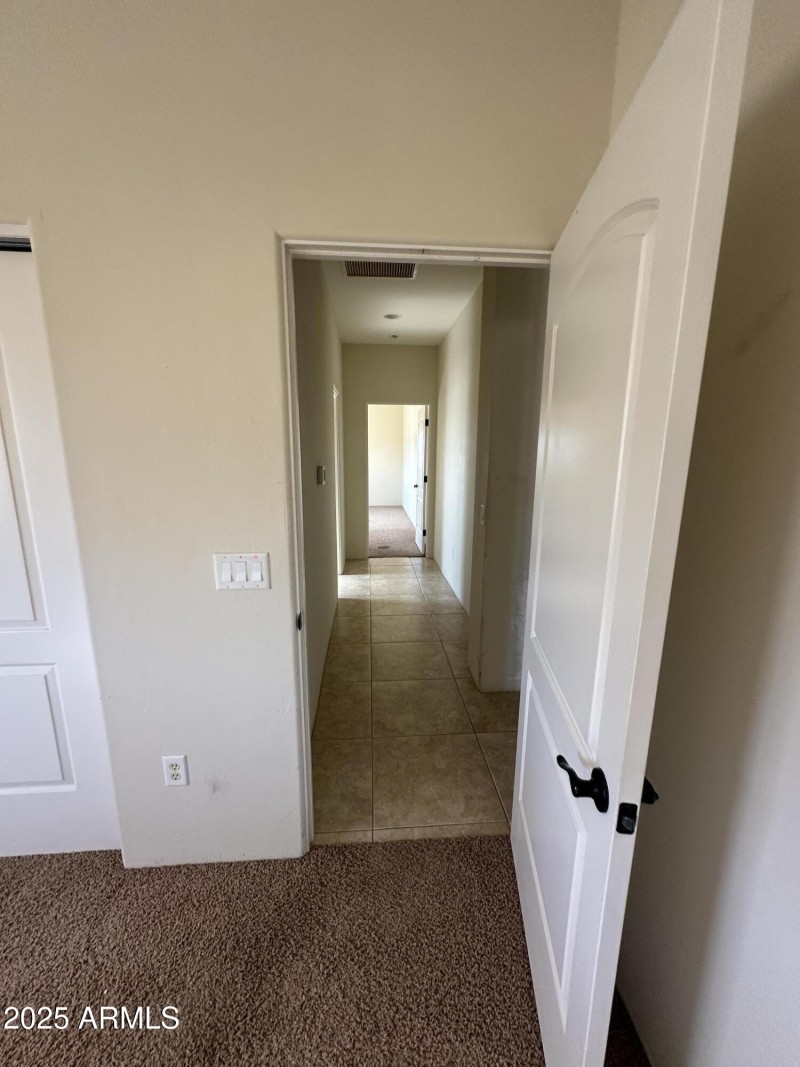 Hallway from Bedroom 2 to Bedroom 3