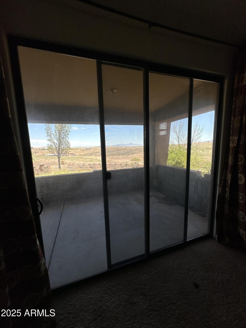 Master Bedroom Slider to Patio
