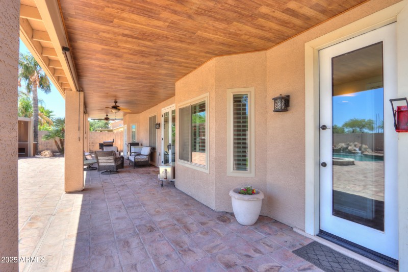Extended Covered Patio