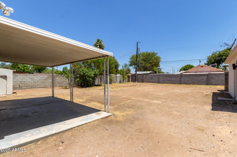 oversized lot
