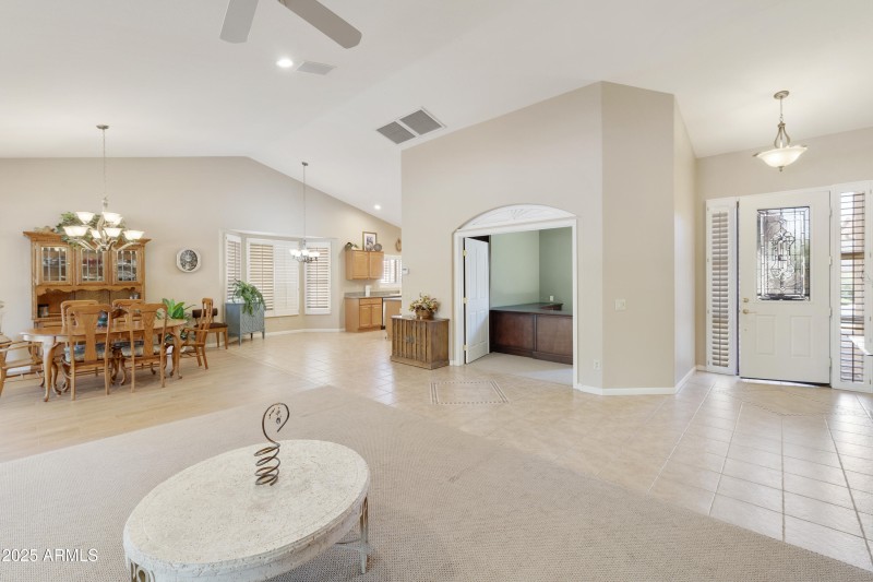 Great Room off entry