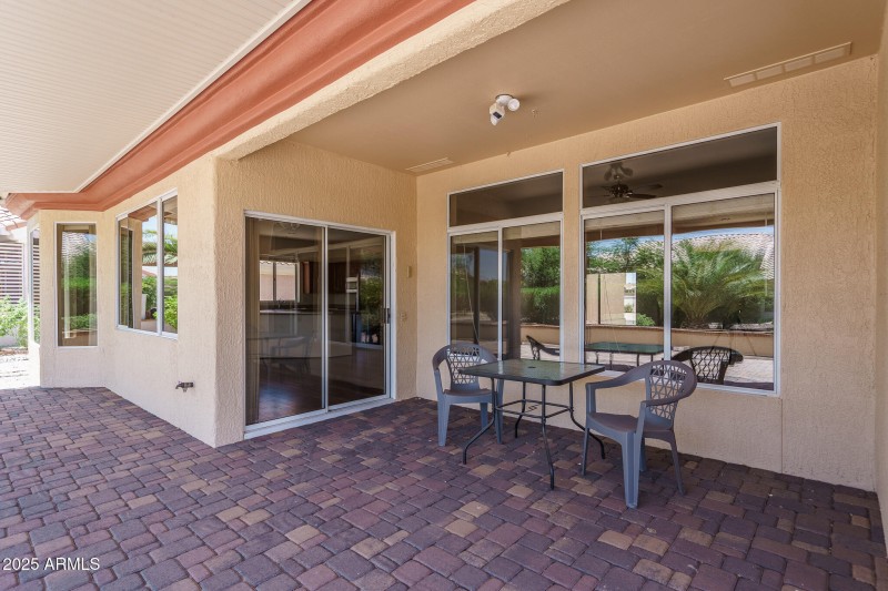 28) BACK PATIO