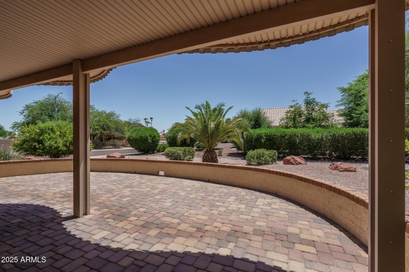 30) BACK PATIO
