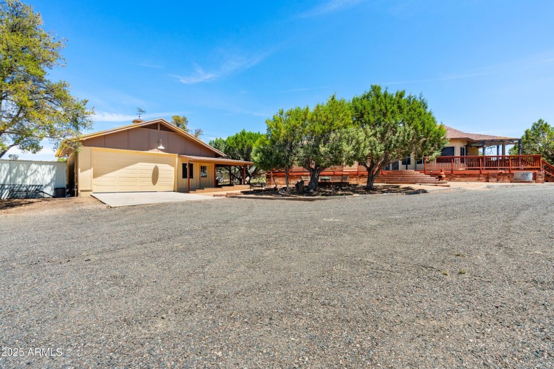 2 Car Garage and Shop