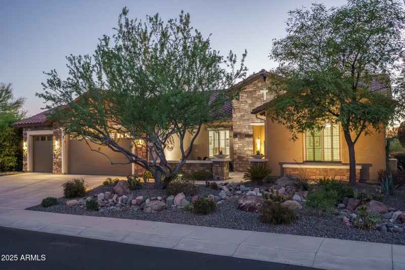 2) FRONT OF HOME