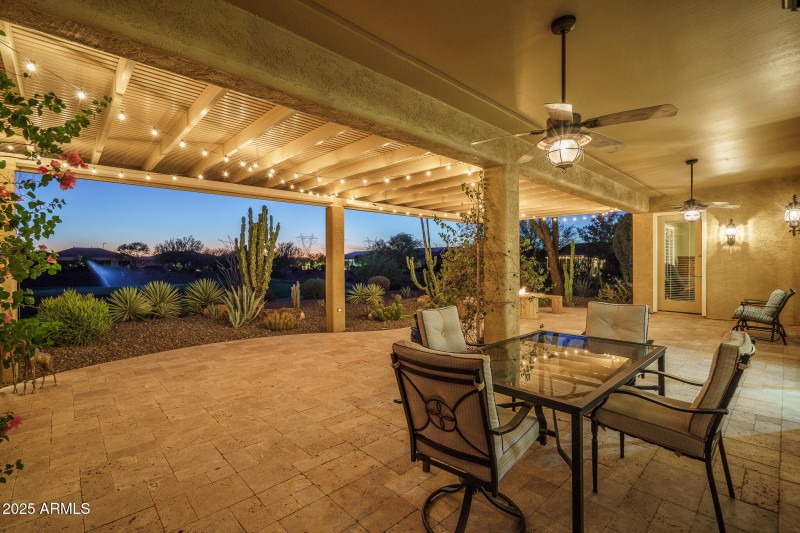 38) BACK PATIO