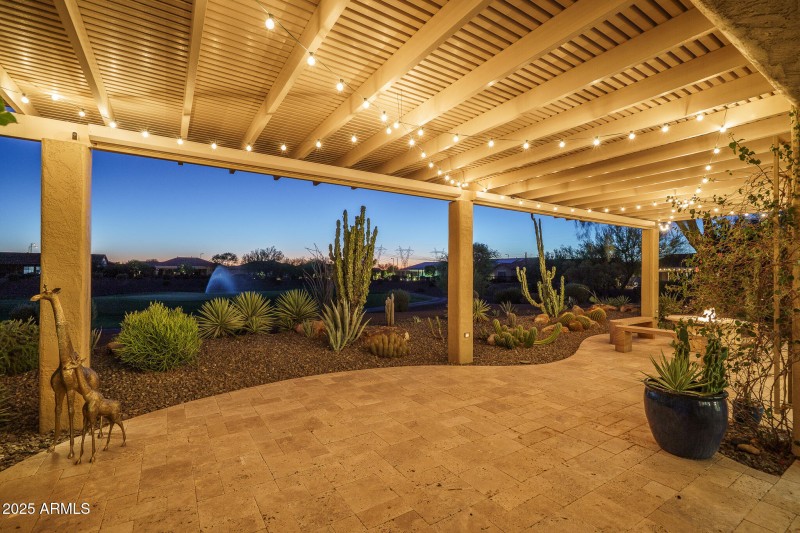 39) BACK PATIO