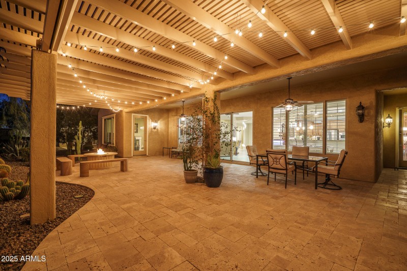 45) BACK PATIO