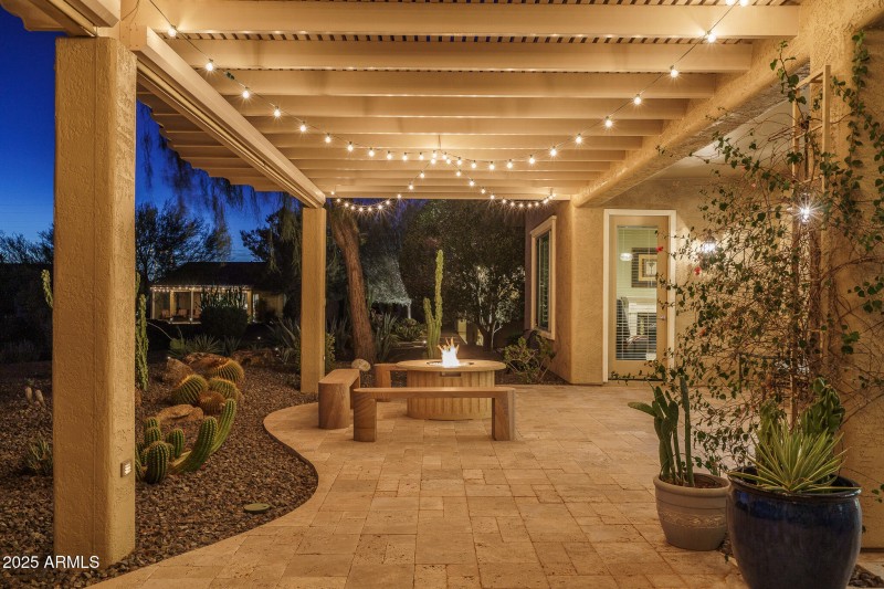 47) BACK PATIO