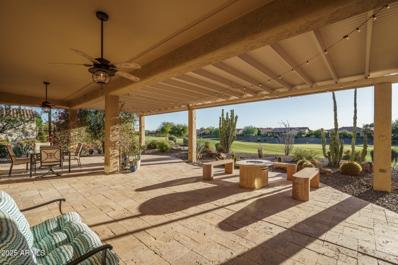 60) BACK PATIO
