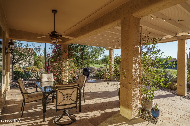 62) BACK PATIO