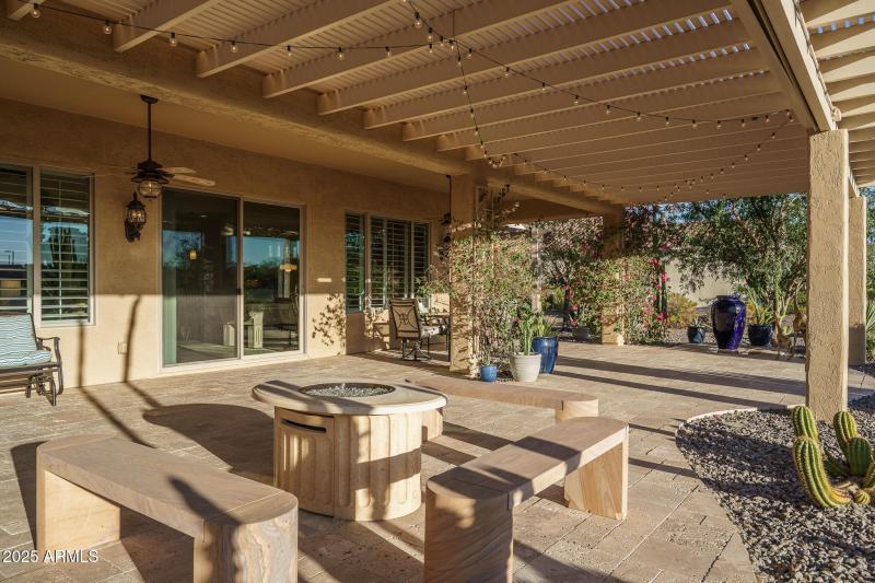 70) BACK PATIO