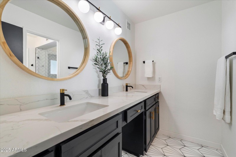 Primary Bath Dual Vanity