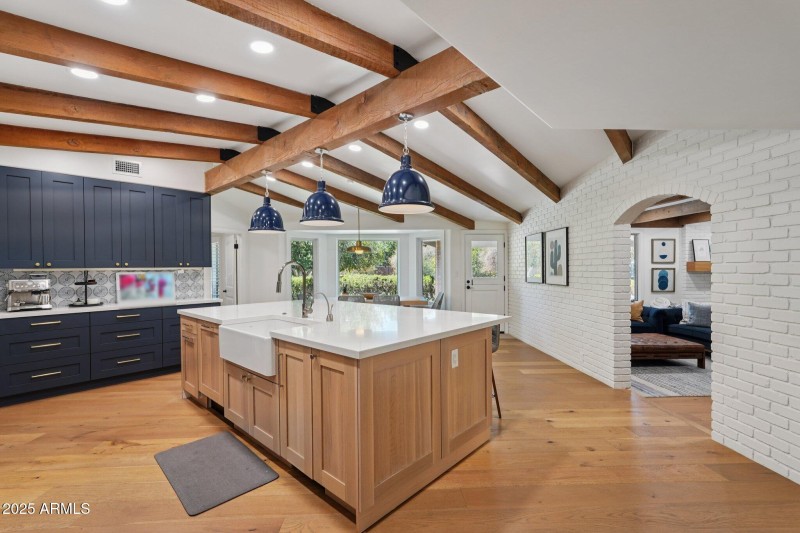 Huge kitchen
