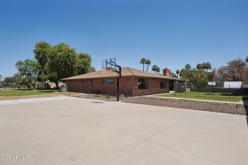 Basketball court
