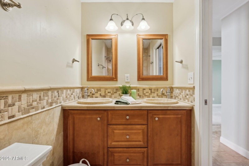 Hall bathroom