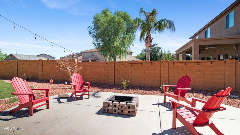 Backyard Fire pit