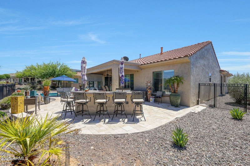View to patio