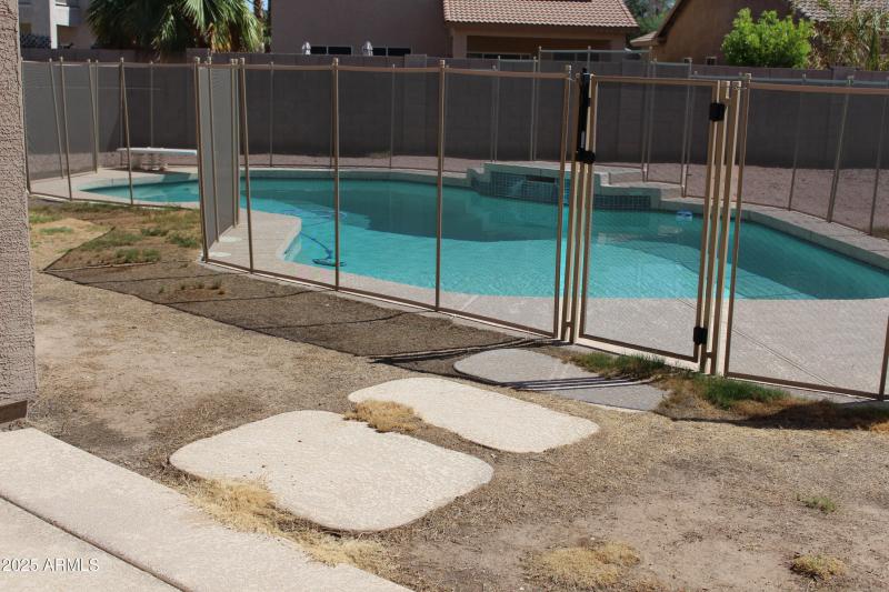 Fenced Diving Pool