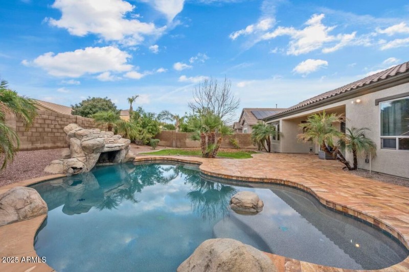 A tropical oasis