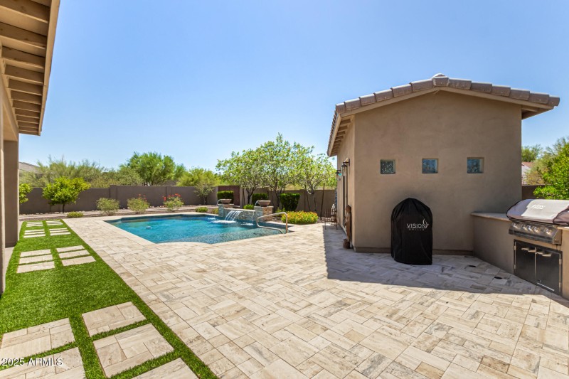 Pool and Pool House