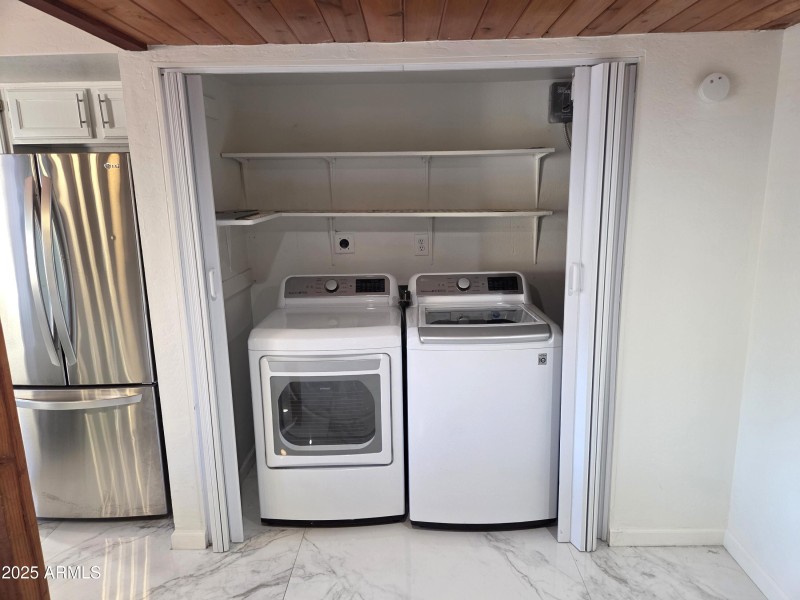 Inside Washer Dryer