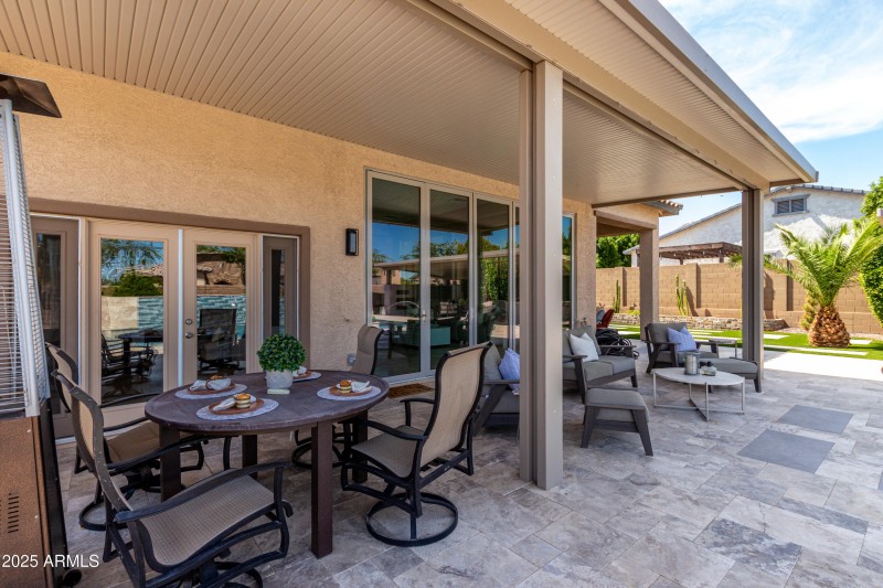 main patio