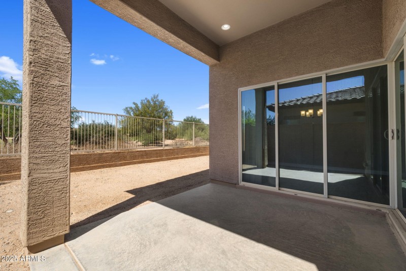 Backyard with Patio