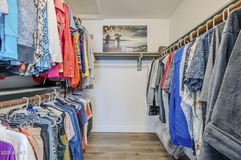 PRIMARY CLOSET