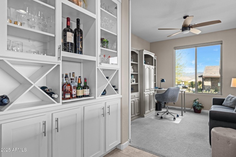 Built in bar